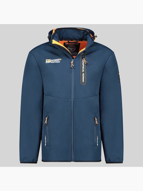 Giacca softshell con cappuccio toxique – geographical norway - Kiabi Giacca softshell con cappuccio toxique – geographical norway - Kiabi
