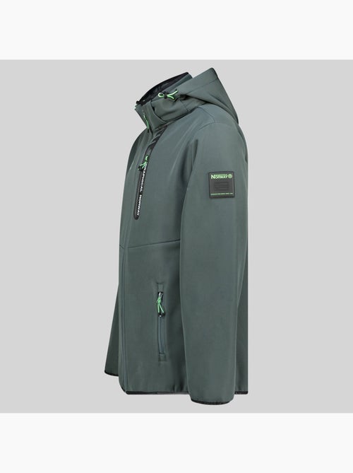 Giacca softshell con cappuccio toxique – geographical norway - Kiabi Giacca softshell con cappuccio toxique – geographical norway - Kiabi