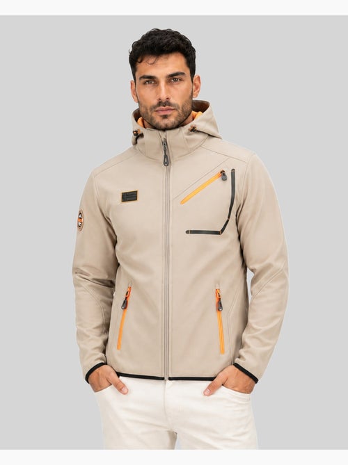 Giacca softshell con cappuccio tramway – geographical norway - Kiabi Giacca softshell con cappuccio tramway – geographical norway - Kiabi