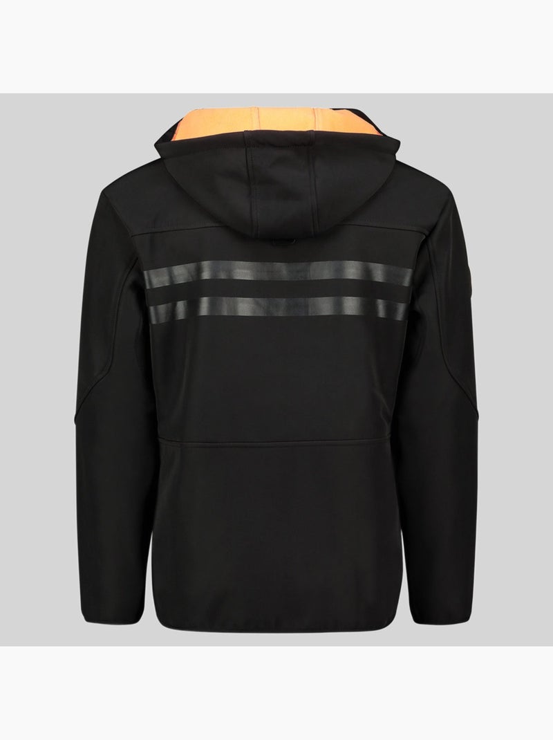 Giacca softshell con cappuccio tramway – geographical norway Nero - Kiabi