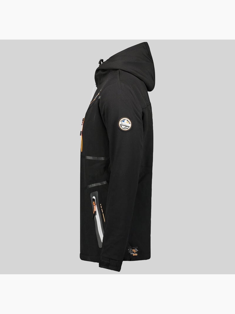 Giacca softshell con cappuccio truello – geographical norway Nero - Kiabi