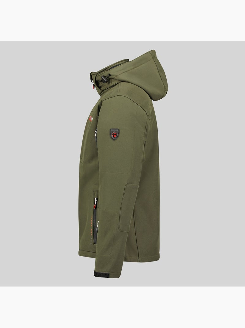 Giacca softshell con cappuccio tunar – geographical norway Cachi - Kiabi