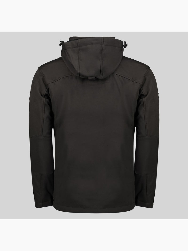Giacca softshell con cappuccio tunar – geographical norway Nero - Kiabi