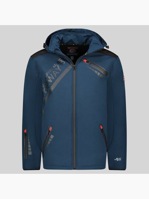 Giacca softshell con cappuccio twopac – geographical norway - Kiabi Giacca softshell con cappuccio twopac – geographical norway - Kiabi