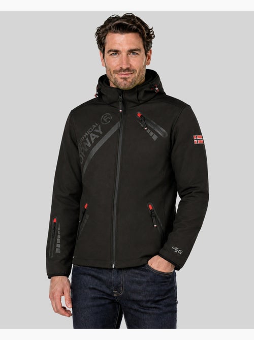 Giacca softshell con cappuccio twopac – geographical norway - Kiabi Giacca softshell con cappuccio twopac – geographical norway - Kiabi