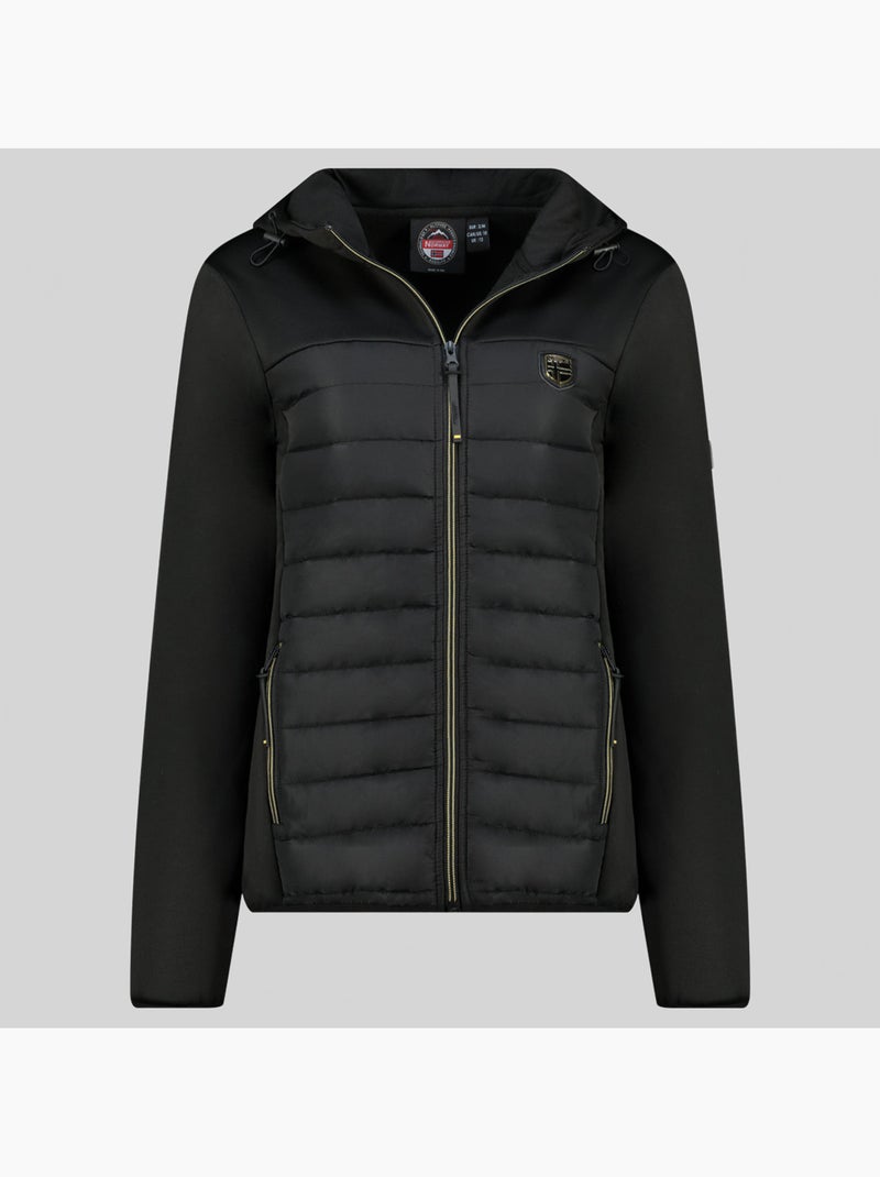 Giacca softshell con cappuccio typhlosion – geographical norway Nero - Kiabi