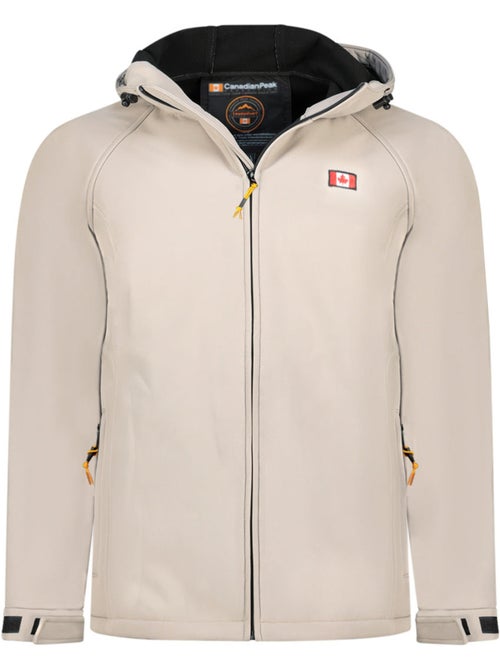 Giacca softshell idrorepellente con cappuccio tamigoloreak – canadian peak - Kiabi