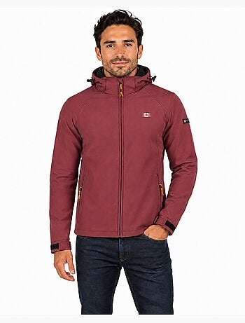 Giacca softshell idrorepellente con cappuccio tamigoloreak – canadian peak