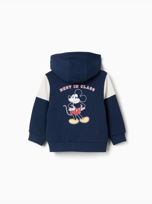 Giacca spazzolata con cappuccio e stampe di mickey - Kiabi Giacca spazzolata con cappuccio e stampe di mickey - Kiabi
