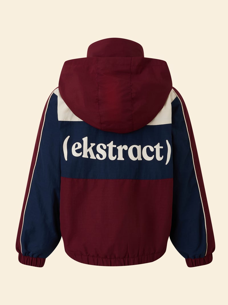 Giacca sportiva con cappuccio - ekstract Rosso - Kiabi