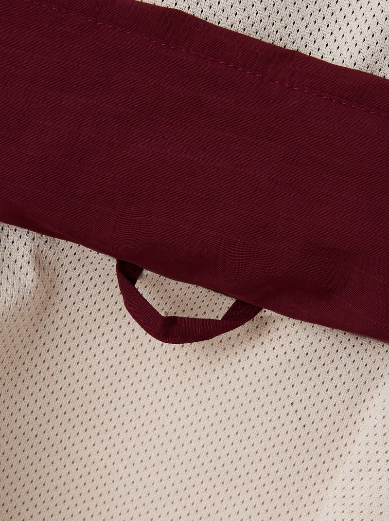Giacca sportiva con cappuccio - ekstract Rosso - Kiabi