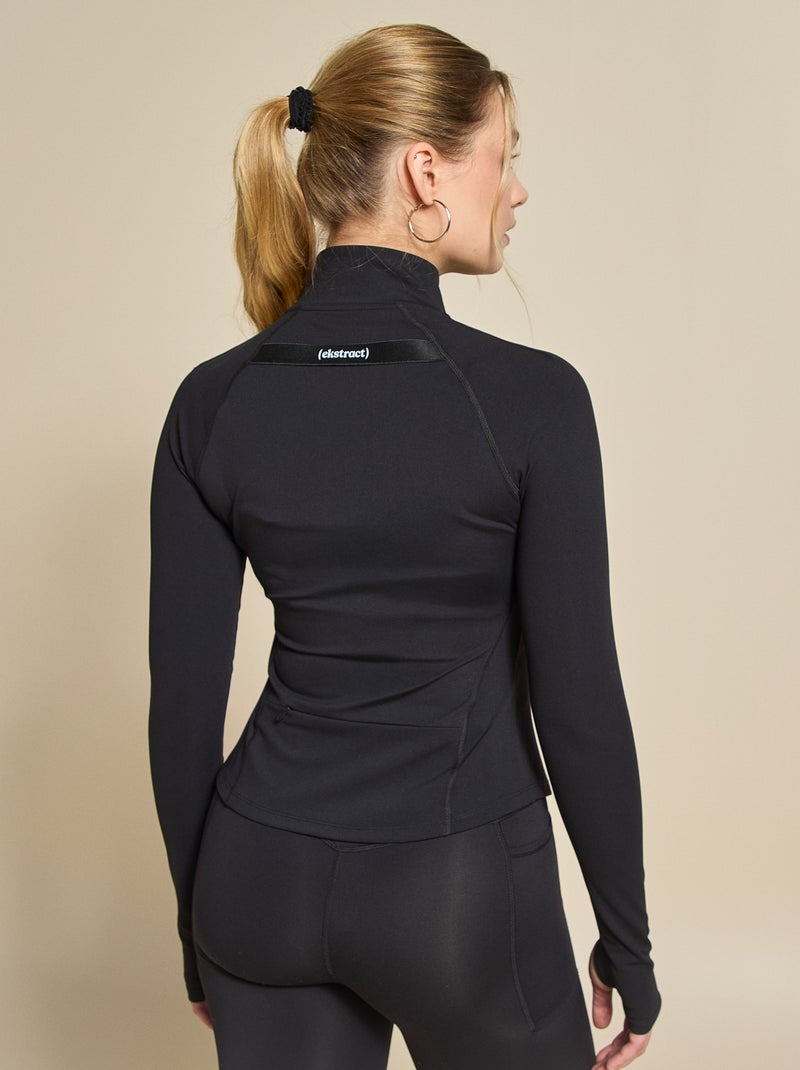 Giacca sportiva con zip - (ekstract) Nero - Kiabi