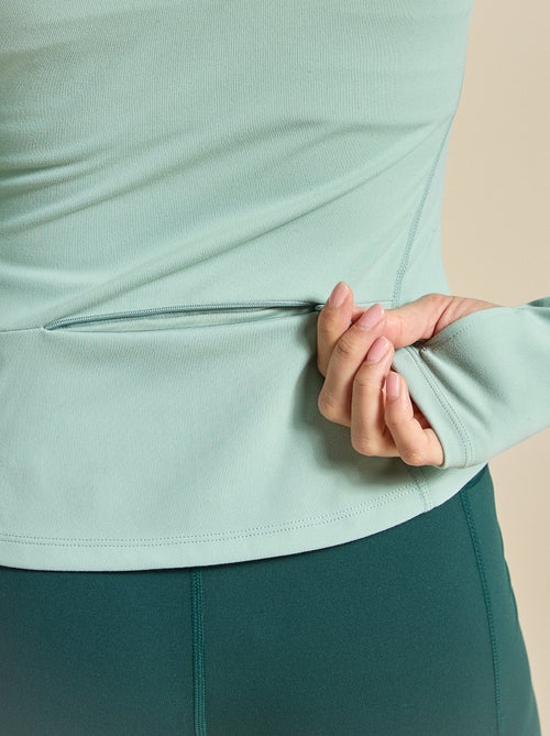 Giacca sportiva con zip - (ekstract) - Kiabi