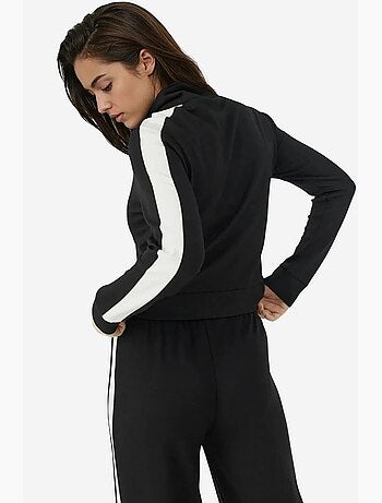 Giacca sportiva in modal soft touch con colletto alto hiccup