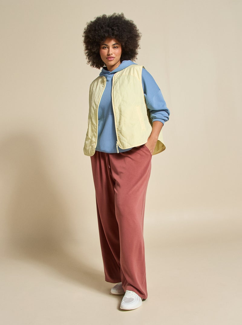 Giacca sportiva smanicata - (ekstract) Giallo - Kiabi