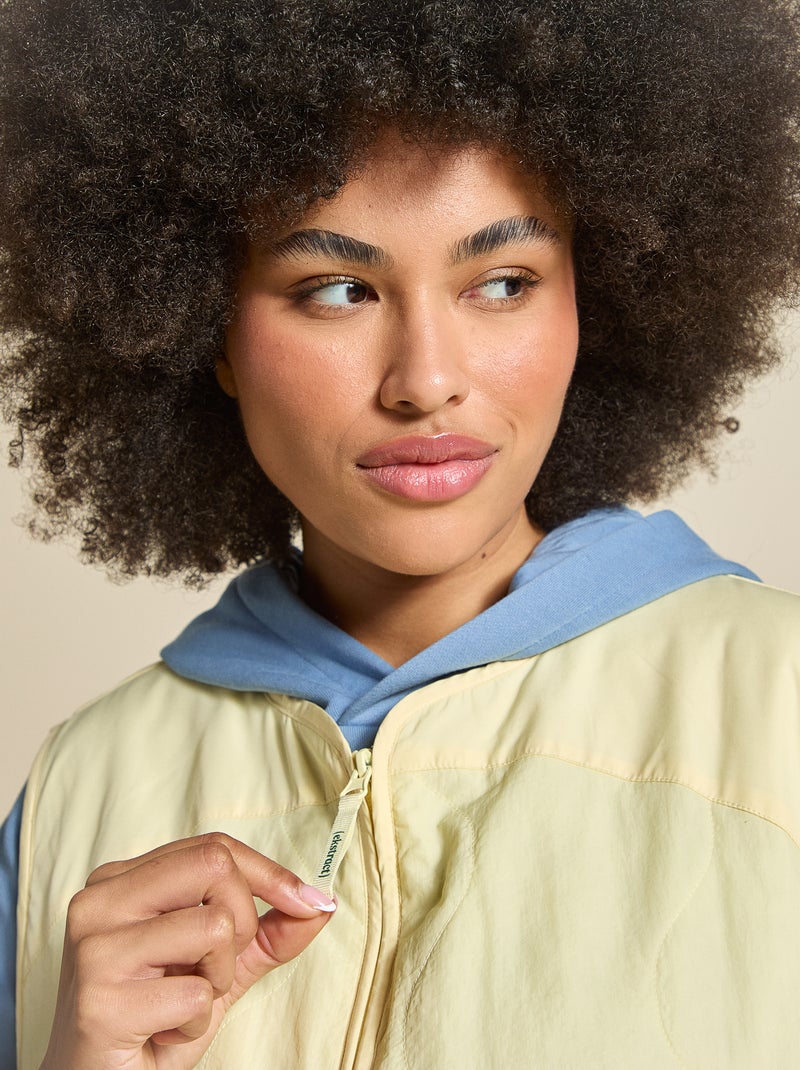 Giacca sportiva smanicata - (ekstract) Giallo - Kiabi