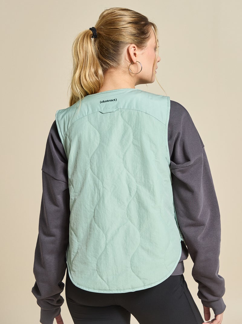 Giacca sportiva smanicata - (ekstract) Verde - Kiabi