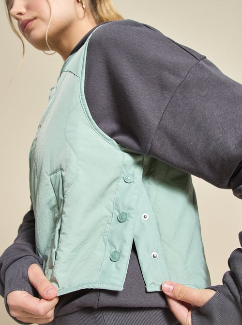 Giacca sportiva smanicata - (ekstract) - Kiabi