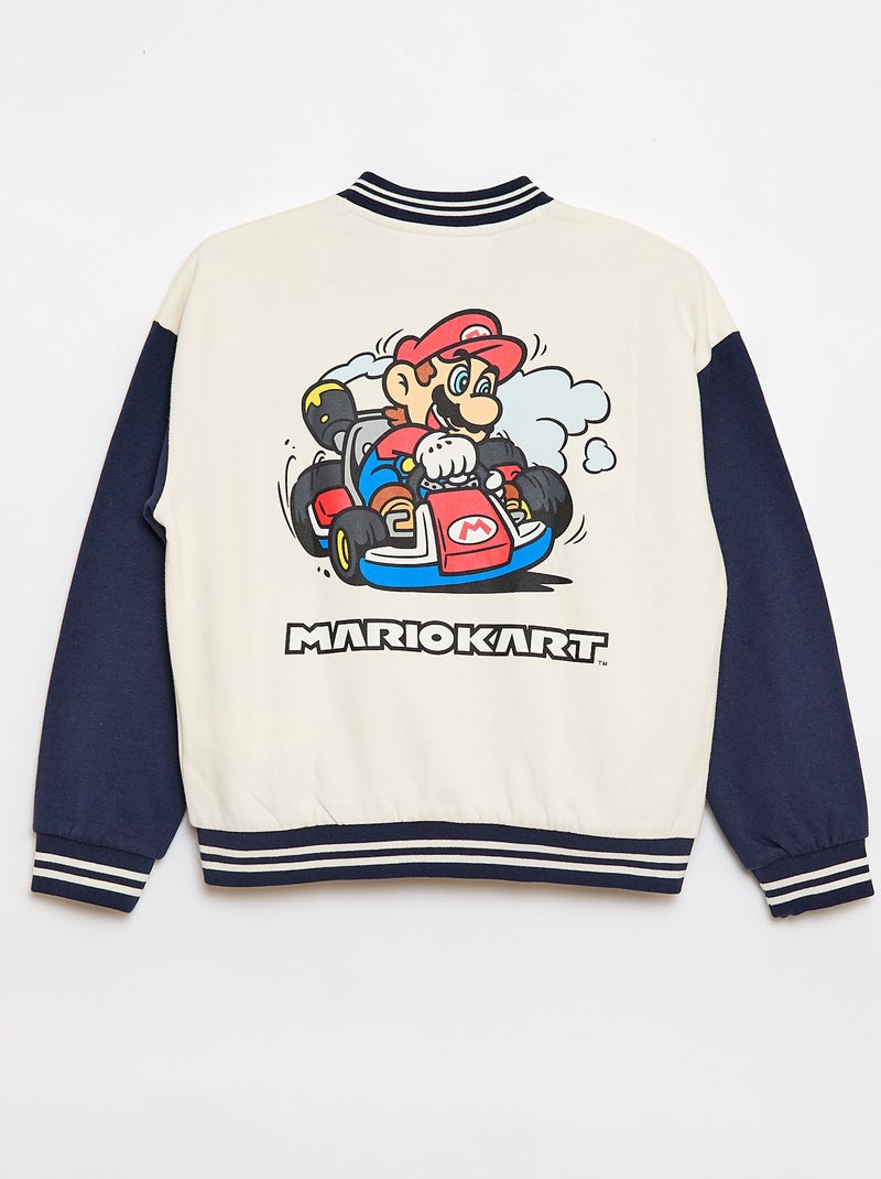 Giacca stile americano 'Mario' 'Nintendo' Bianco - Kiabi