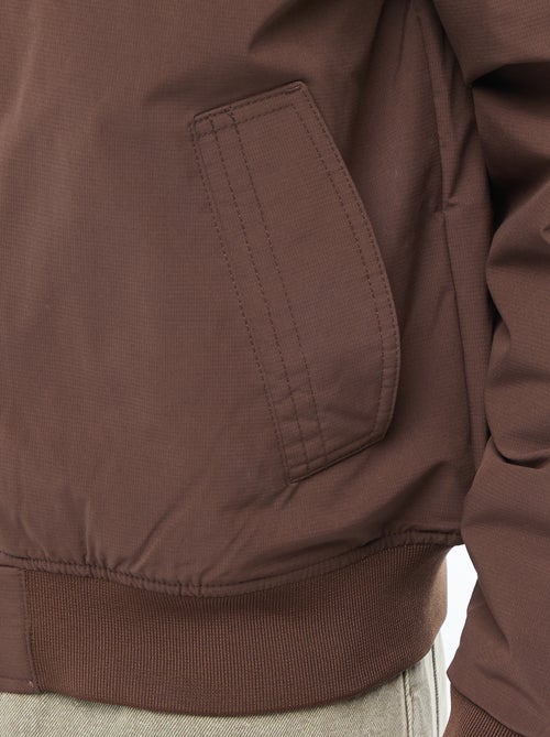 Giacca stile aviatore con tasca zippata sulla manica - Kiabi