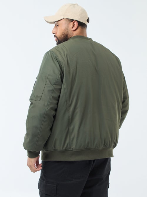 Giacca stile aviatore effetto satinato - Kiabi