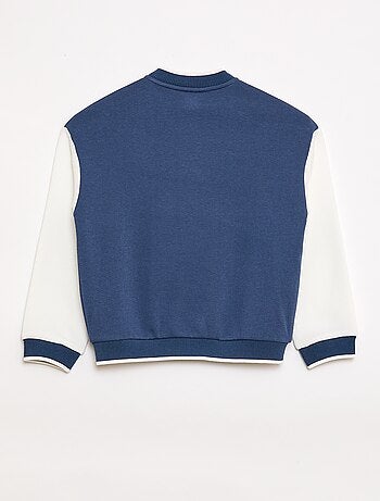 Giacca stile college a maniche lunghe