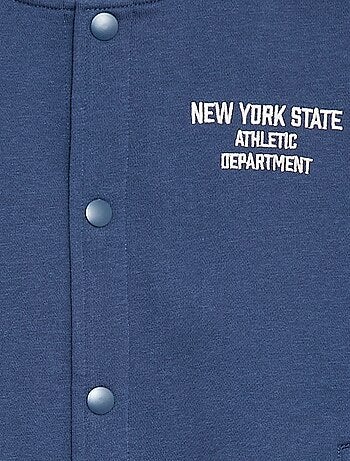 Giacca stile college a maniche lunghe