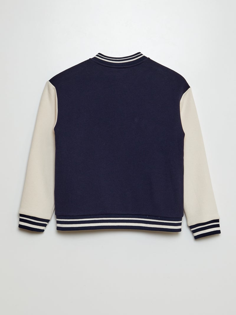 Giacca stile college BLU - Kiabi