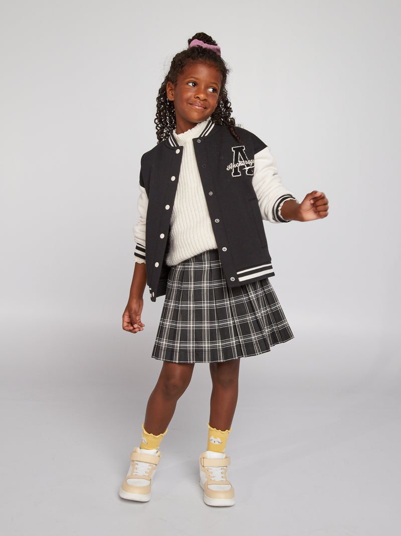 Giacca stile college NERO - Kiabi