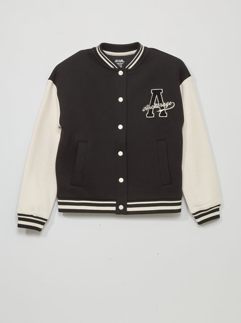 Giacca stile college NERO - Kiabi