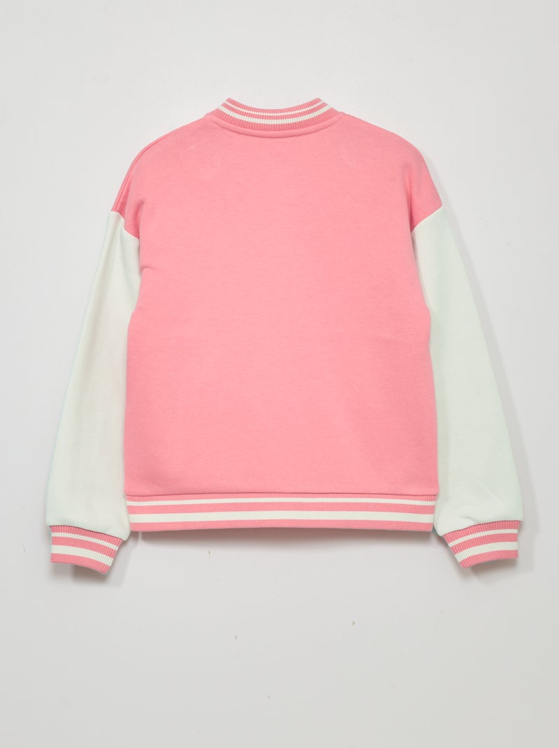 Giacca stile college Rosa - Kiabi