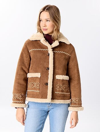Giacca stile montone
