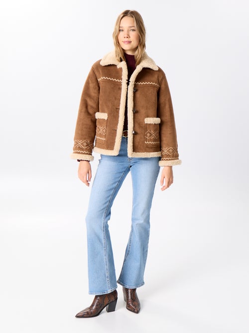 Giacca stile montone - Kiabi