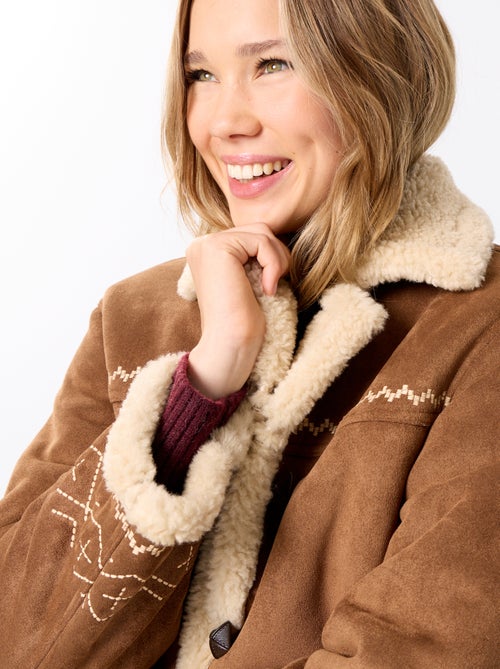Giacca stile montone - Kiabi