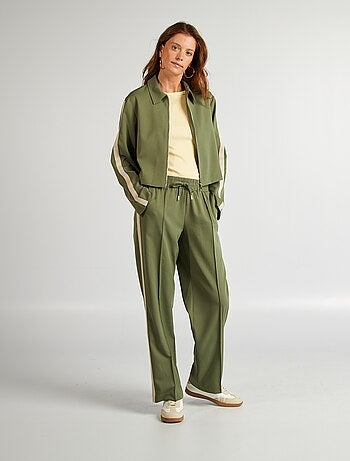 Giacca stile sportivo con zip