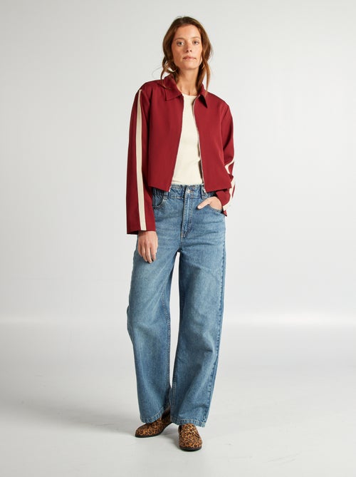 Giacca stile sportivo con zip - Kiabi