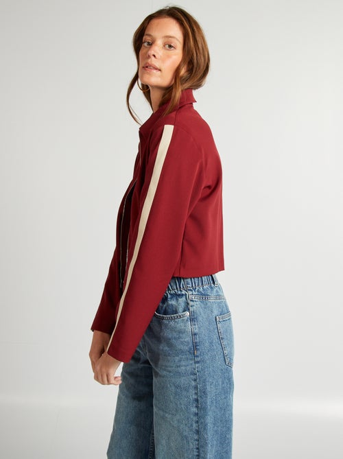 Giacca stile sportivo con zip - Kiabi