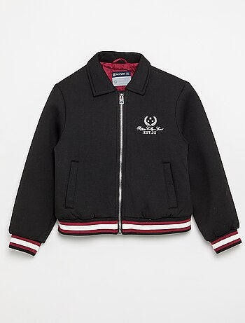Giacca stile universitario a maniche lunghe