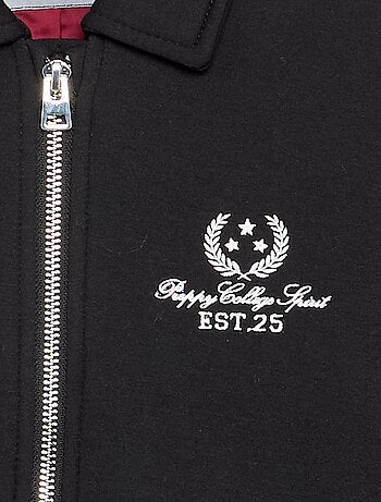 Giacca stile universitario a maniche lunghe