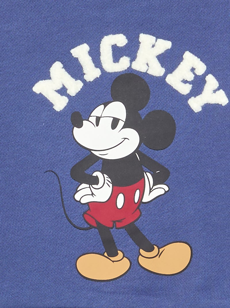 Giacca stile universitario "Mickey" "Disney" Blu - Kiabi