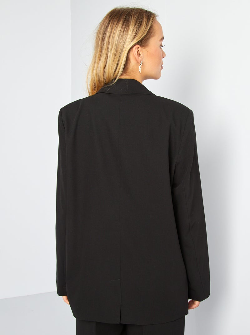 Giacca tailleur ampia nero - Kiabi