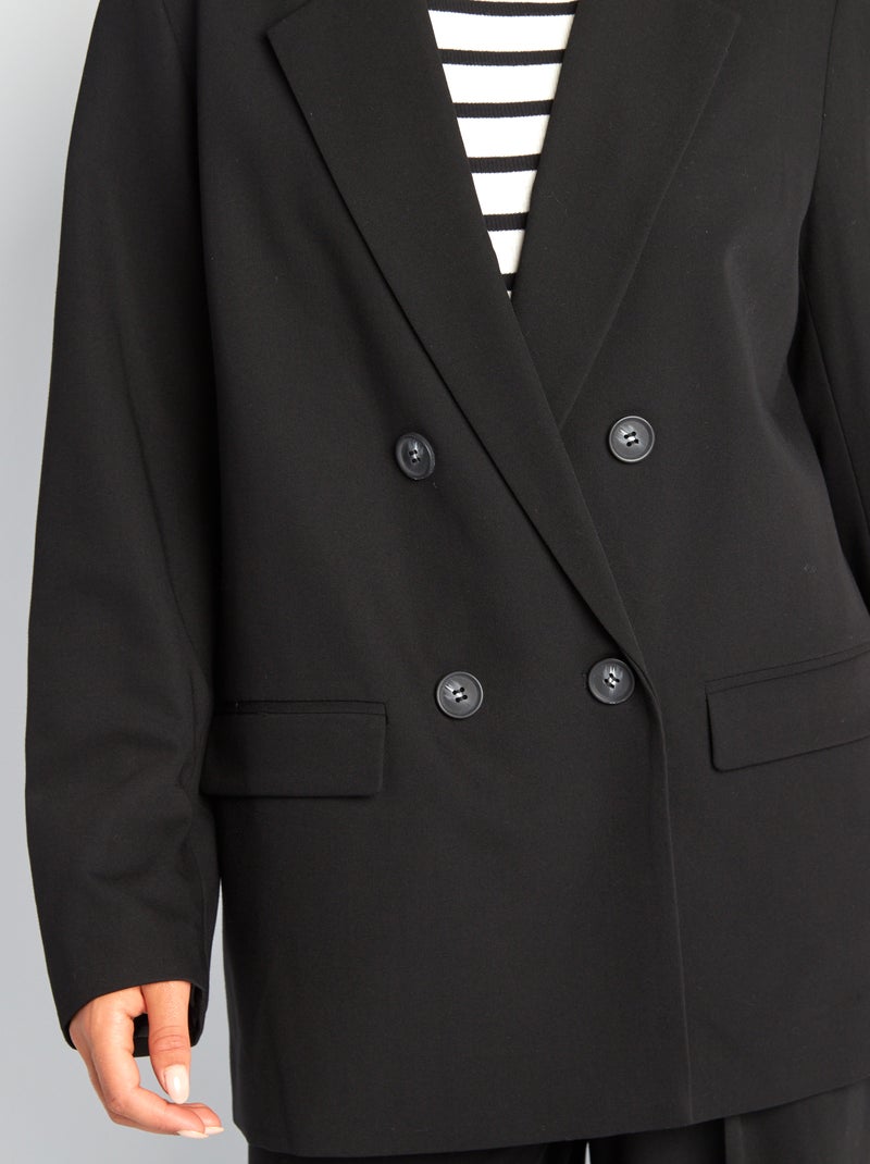 Giacca tailleur ampia nero - Kiabi