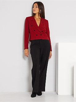 Giacca tailleur con stampa mini pied-de-poule - Kiabi