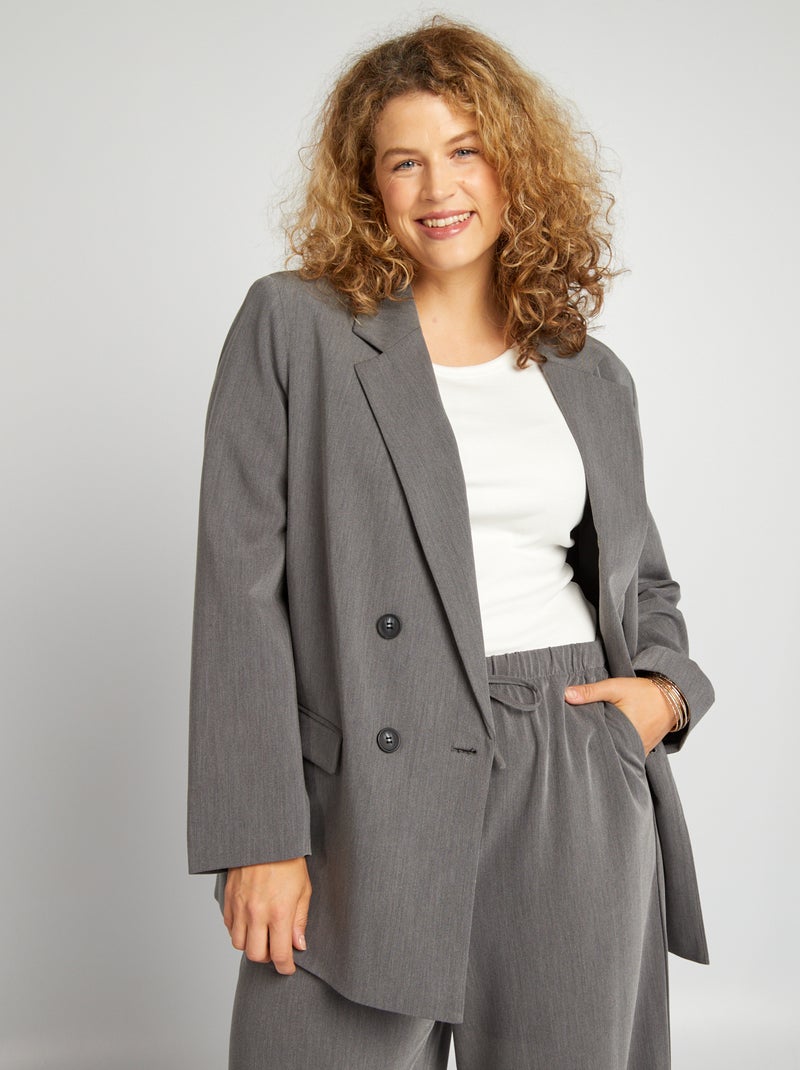Giacca tailleur oversize GRIGIO - Kiabi