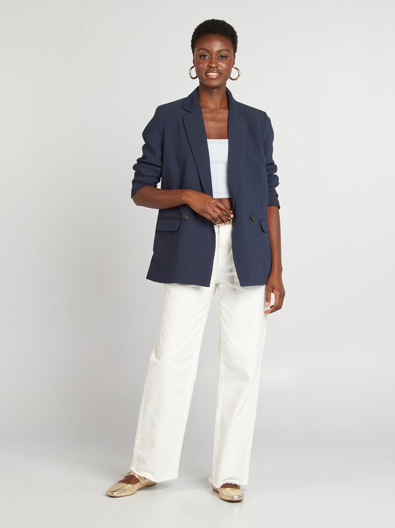 Giacca tipo blazer modello ampio BLU - Kiabi
