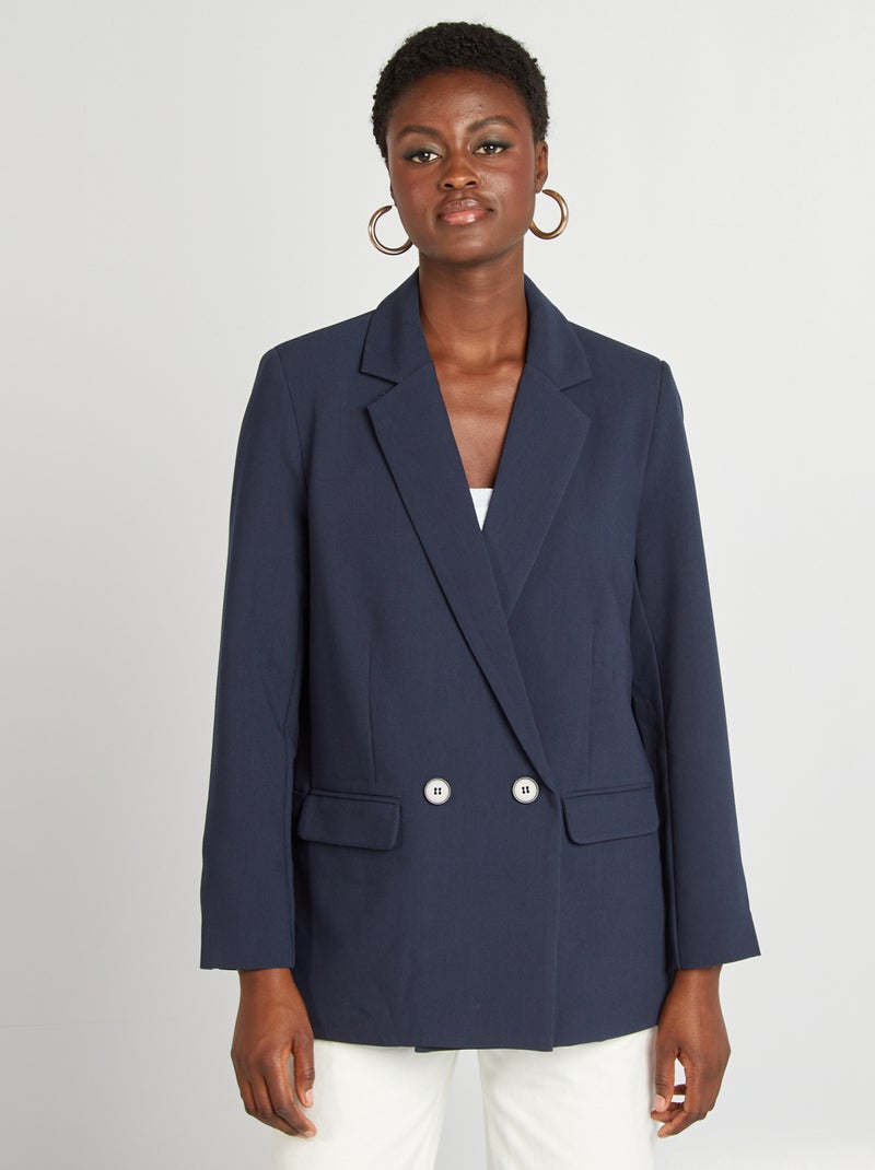 Giacca tipo blazer modello ampio BLU - Kiabi