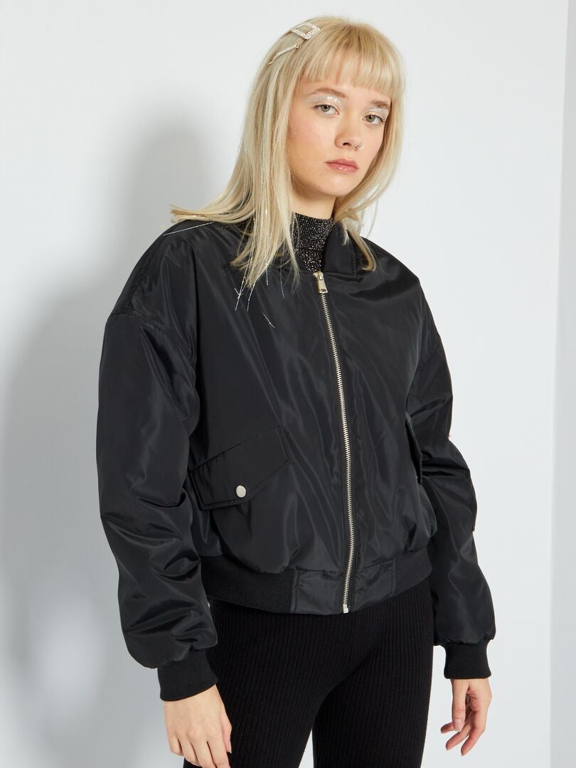 Jack Jones Giacca Bomber Jack Jones Uomo Nero, Taglia L Giacca