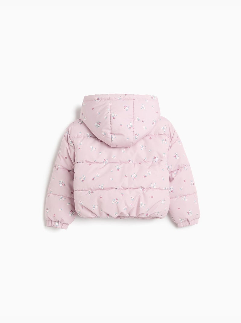 Giacca trapuntata a fiori, mo fashion Rosa - Kiabi