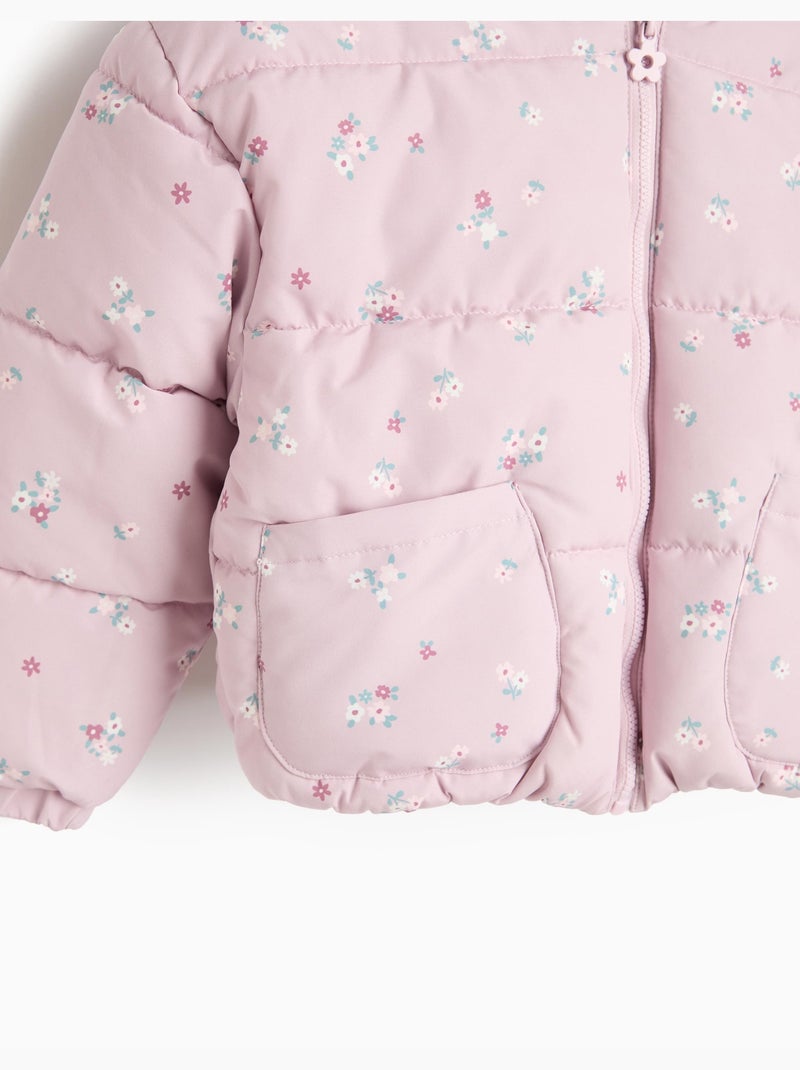 Giacca trapuntata a fiori, mo fashion Rosa - Kiabi
