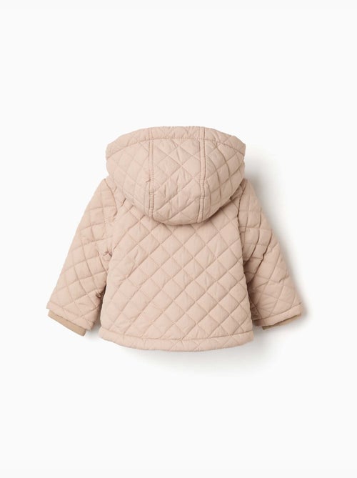 Giacca trapuntata con cappuccio e fodera in pile - Kiabi Giacca trapuntata con cappuccio e fodera in pile - Kiabi